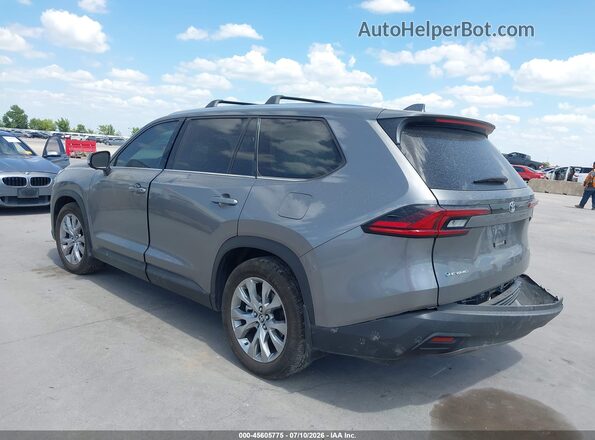 5TDACAB5XTS075333 2026 TOYOTA GRAND HIGHLANDER HYBRID Gray Задня ліва чверть