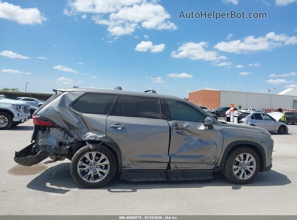 5TDACAB5XTS075333 2026 TOYOTA GRAND HIGHLANDER HYBRID Gray Вид задньої частини салону