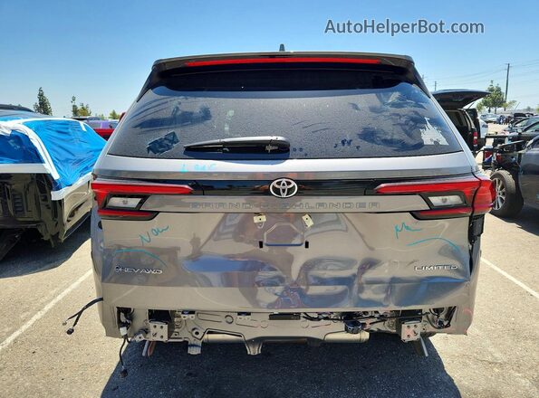 5TDACAB5XTS093122 2026 TOYOTA GRAND Gray Հետևի տեսք