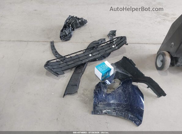 5TDADAB50SS017209 2025 TOYOTA GRAND HIGHLANDER Blue ხელსაწყოთა პანელის ხედი