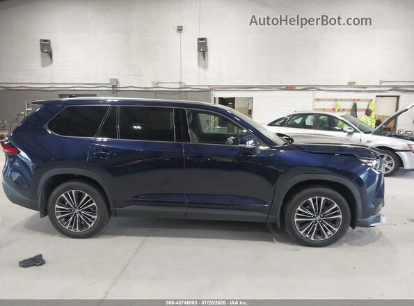 5TDADAB50SS017209 2025 TOYOTA GRAND HIGHLANDER Blue სალონის 360-გრადუსიანი ხედი