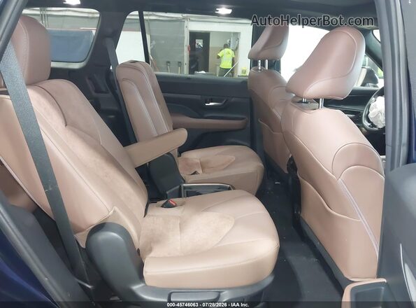 5TDADAB50SS017209 2025 TOYOTA GRAND HIGHLANDER Blue VIN კოდის სტიკერის ხედი