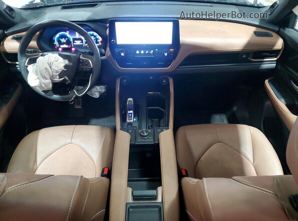 5TDADAB50SS023477 2025 TOYOTA GRAND Gray Вид панелі приладів