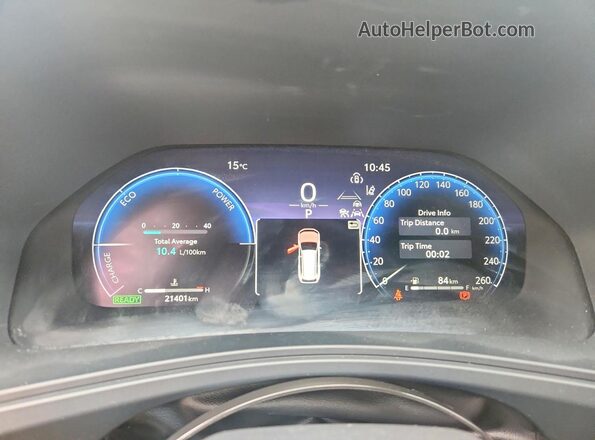 5TDADAB51SS016344 2025 TOYOTA GRAND Black Вид щитка приладів