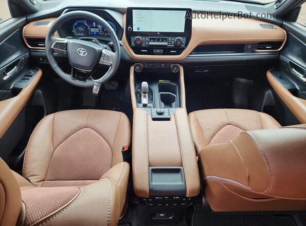 5TDADAB51SS016344 2025 TOYOTA GRAND Black Вид панелі приладів