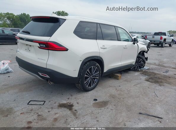 5TDADAB53RS000771 2024 TOYOTA GRAND HIGHLANDER White Հետևի աջ