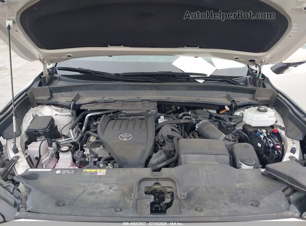 5TDADAB53RS000771 2024 TOYOTA GRAND HIGHLANDER White Հետևի տեսք