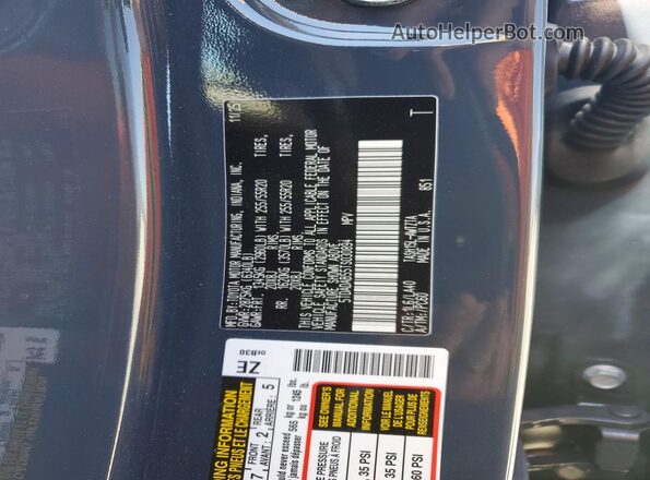 5TDADAB55TS030894 2026 TOYOTA GRAND Gray VIN sticker view