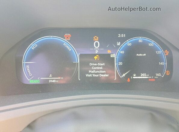 5TDADAB55TS030894 2026 TOYOTA GRAND Gray Instrument cluster view