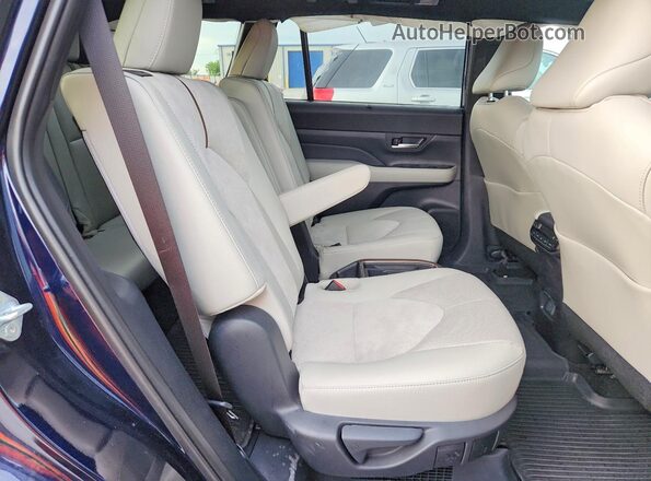 5TDADAB56SS025539 2025 TOYOTA GRAND Blue უკანა სალონის ხედი