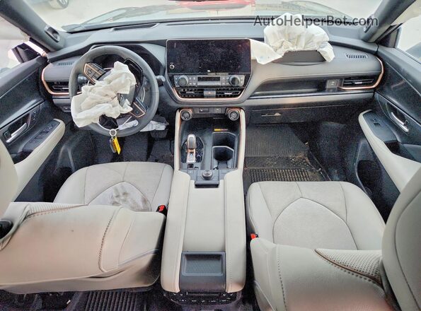5TDADAB56SS025539 2025 TOYOTA GRAND Blue წინა პანელის ხედი