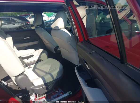 5TDADAB56TS029222 2026 TOYOTA GRAND HIGHLANDER HYBRID Red Widok naklejki z numerem VIN