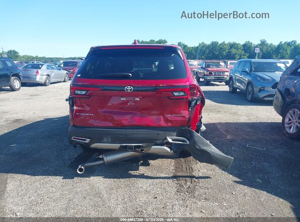 5TDADAB56TS029222 2026 TOYOTA GRAND HIGHLANDER HYBRID Red 