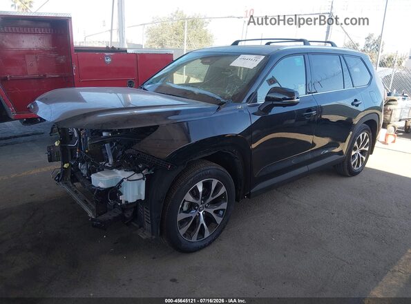 5TDADAB56TS034274 2026 TOYOTA GRAND HIGHLANDER HYBRID Black Front left