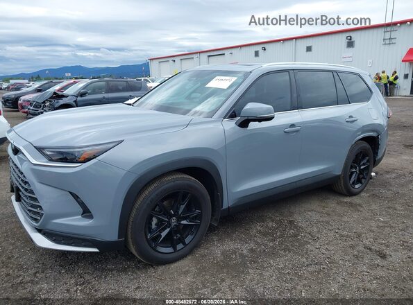5TDADAB56TS036106 2026 TOYOTA GRAND HIGHLANDER HYBRID Pewter Առջևի ձախ երեք քառորդ տեսարան