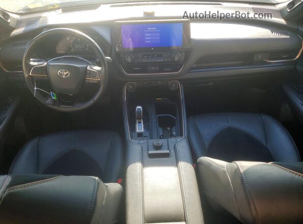 5TDADAB58RS004699 2024 TOYOTA GRAND Gray Առջևի վահանակի տեսք