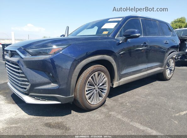 5TDADAB58TS030615 2026 TOYOTA GRAND HIGHLANDER HYBRID Black Vista tres cuartos delantera izquierda