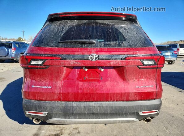 5TDADAB58TS031800 2026 TOYOTA GRAND Red Հետևի տեսք