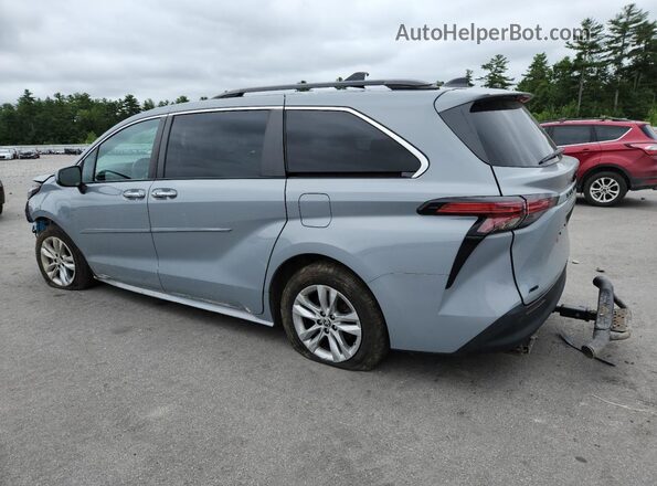 5TDASKFC2NS042881 2022 TOYOTA SIENNA Серебряный Задняя левая четверть