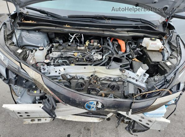 5TDASKFC2NS042881 2022 TOYOTA SIENNA Серебряный Вид подкапотного пространства