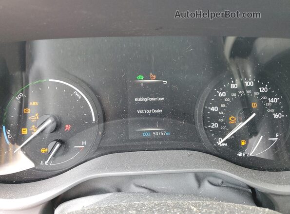 5TDASKFC2NS042881 2022 TOYOTA SIENNA Серебряный Вид щитка приборов