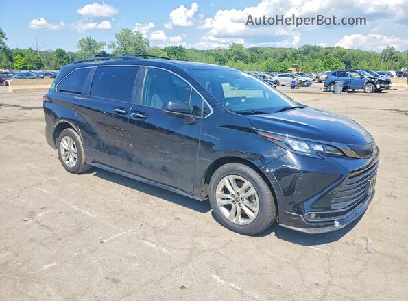 5TDASKFC2NS048910 2022 TOYOTA SIENNA Black Առջևի աջ