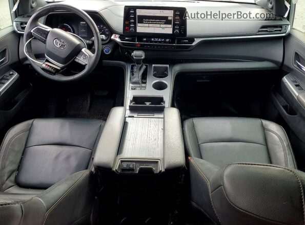 5TDASKFC8NS051259 2022 TOYOTA SIENNA Gray Vista del salpicadero