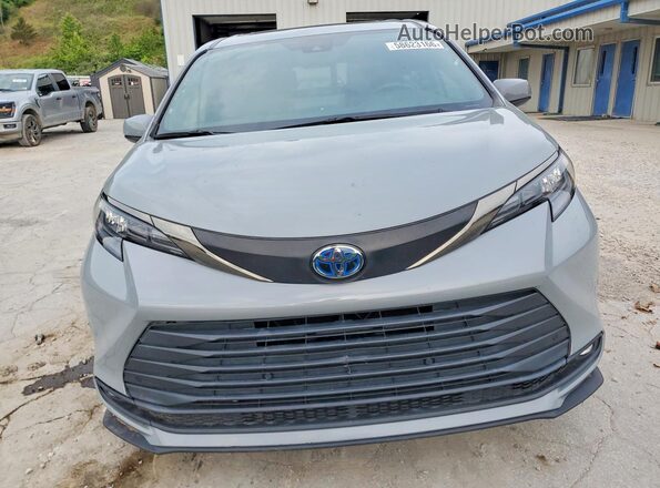 5TDASKFC8NS051259 2022 TOYOTA SIENNA Gray Vista frontal
