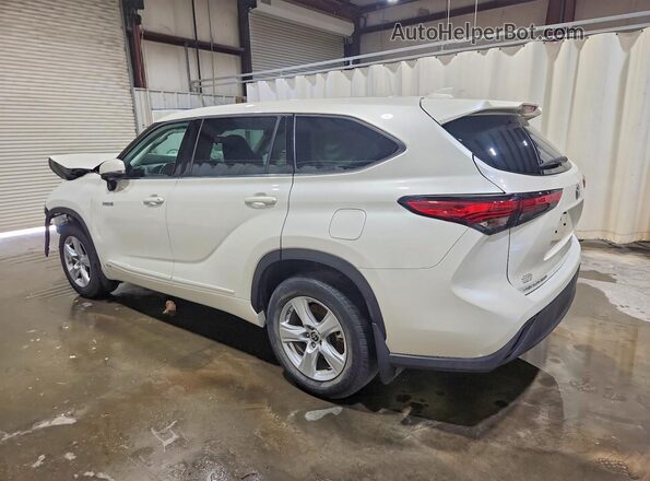 5TDBBRCH2MS530093 2021 TOYOTA HIGHLANDER White Задня ліва чверть