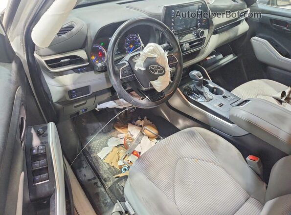 5TDBBRCH2MS530093 2021 TOYOTA HIGHLANDER White Вид панелі приладів