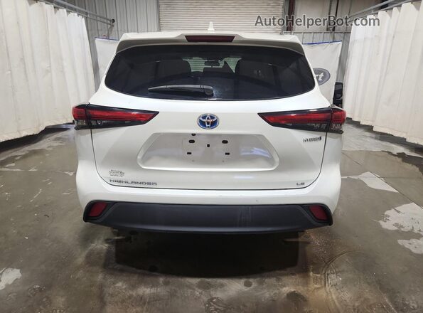 5TDBBRCH2MS530093 2021 TOYOTA HIGHLANDER White 