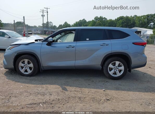 5TDBBRCH2PS108250 2023 TOYOTA HIGHLANDER Light Blue Панорамний вид салону 360°