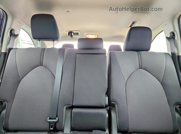 5TDBBRCH4LS503864 2020 TOYOTA HIGHLANDER Blue Вид задніх сидінь