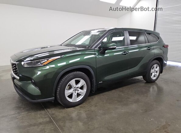 5TDBBRCH5RS616117 2024 TOYOTA HIGHLANDER Green 