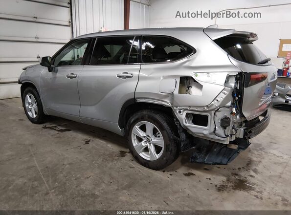 5TDBBRCH6LS507978 2020 TOYOTA HIGHLANDER Silver Задня ліва чверть