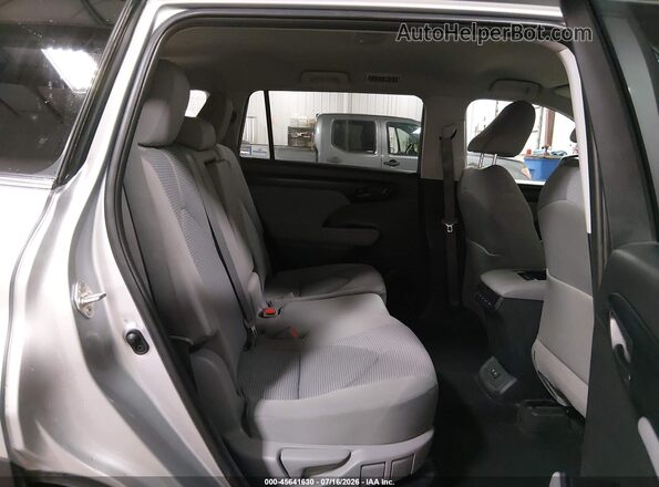 5TDBBRCH6LS507978 2020 TOYOTA HIGHLANDER Silver Вид наклейки з VIN-кодом
