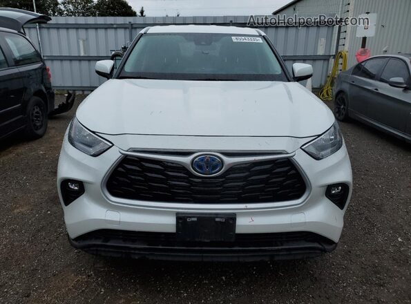 5TDBBRCH6RS628969 2024 TOYOTA HIGHLANDER White წინა ხედი