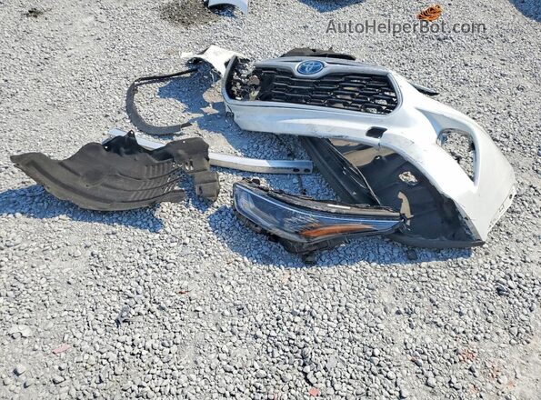 5TDBBRCH7PS106753 2023 TOYOTA HIGHLANDER White VIN კოდის სტიკერის ხედი