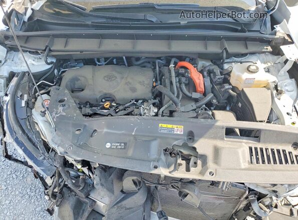 5TDBBRCH7PS106753 2023 TOYOTA HIGHLANDER White ძრავის განყოფილების ხედი