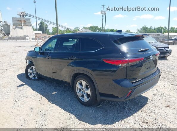5TDBBRCH8MS515131 2021 TOYOTA HIGHLANDER Black Trasero izquierdo