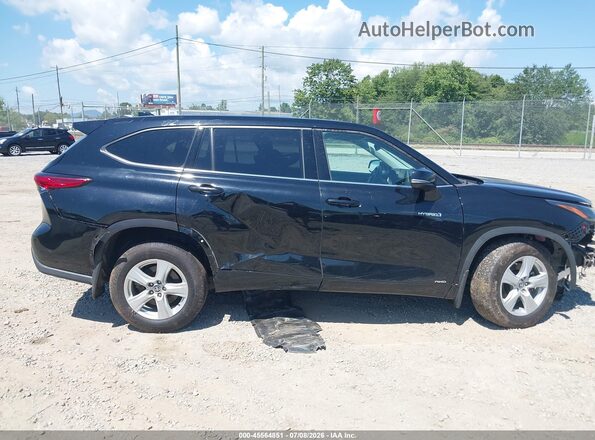 5TDBBRCH8MS515131 2021 TOYOTA HIGHLANDER Black Vista interior de 360 grados