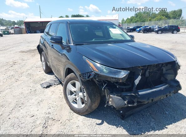 5TDBBRCH8MS515131 2021 TOYOTA HIGHLANDER Black Vista del cuadro de instrumentos