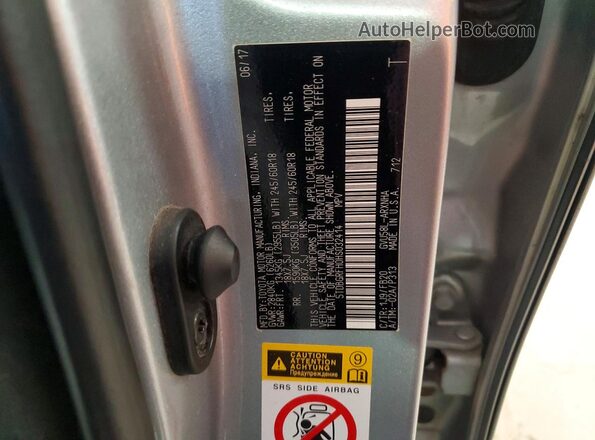 5TDBGRFH0HS032414 2017 TOYOTA HIGHLANDER Silver სალონის 360-გრადუსიანი ხედი