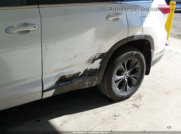 5TDBGRFH5JS051109 2018 TOYOTA HIGHLANDER HYBRID White Вид спереду
