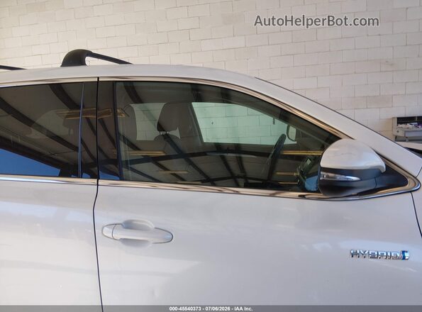 5TDBGRFH5JS051109 2018 TOYOTA HIGHLANDER HYBRID White Вид задньої частини салону