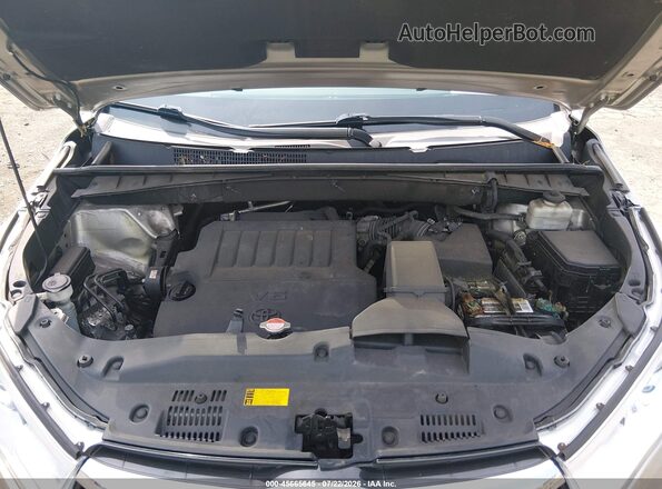 5TDBKRFH0GS268221 2016 TOYOTA HIGHLANDER Золотой Вид сзади