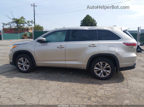 5TDBKRFH0GS268221 2016 TOYOTA HIGHLANDER Золотой Панорамный вид салона 360°