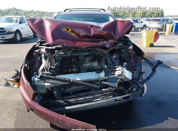 5TDBKRFH2GS337099 2016 TOYOTA HIGHLANDER Темно-бордовый Вид спереди