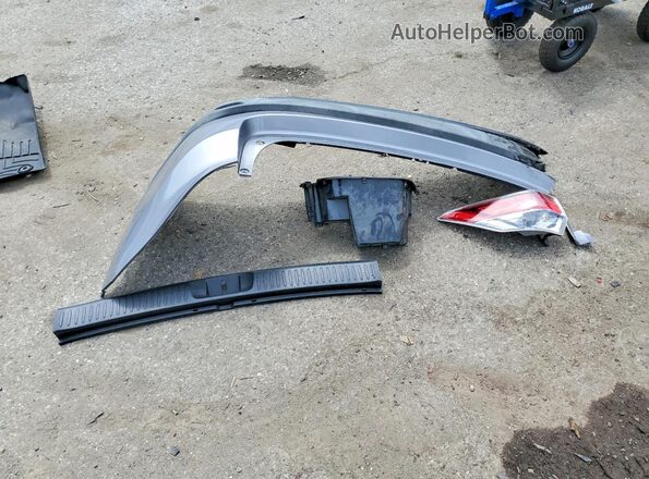 5TDBKRFH3GS299334 2016 TOYOTA HIGHLANDER Gray VIN կոդի պիտակի տեսք