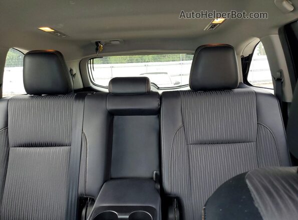 5TDBKRFH3GS299334 2016 TOYOTA HIGHLANDER Gray Հետևի նստատեղերի տեսք